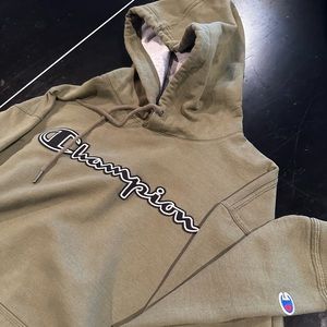Champion Green Sweatshirt Hoodie
